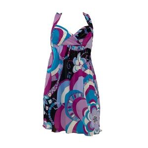 Vintage Emilio Pucci Silk Babydoll Dress